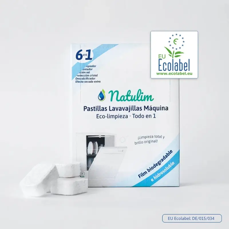 [ART00050] Natulim Eco Pastillas Lavavajillas 6 en 1 - 60 Lavados