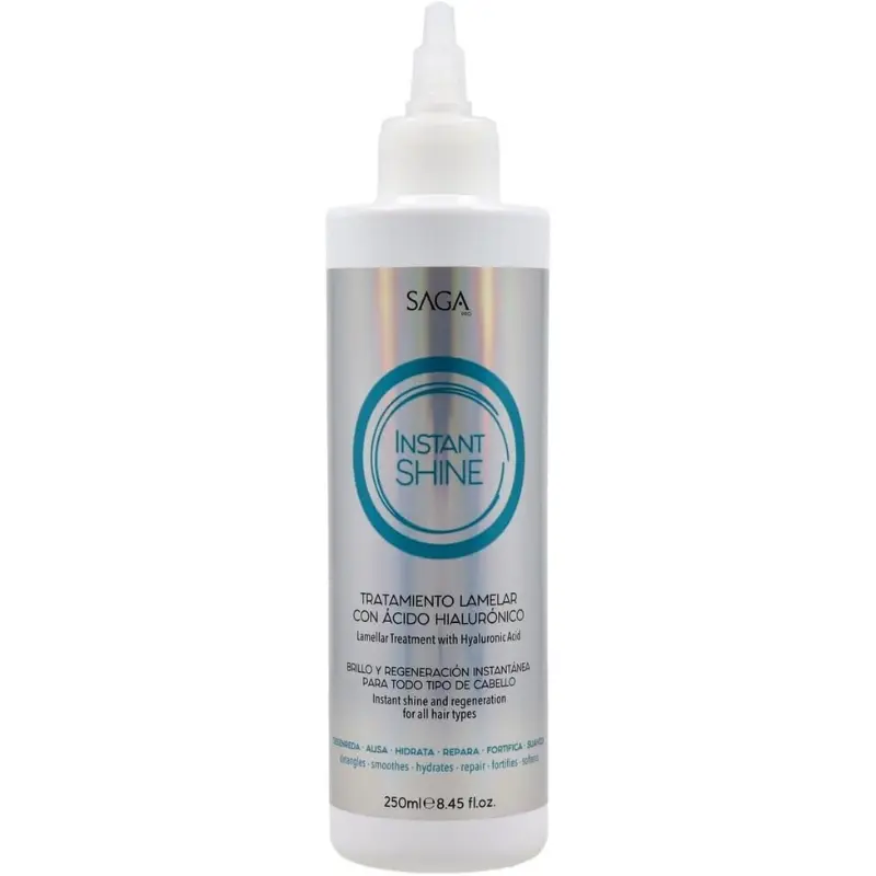[ART00007] Saga Pro - Instant Shine Tratamiento Lamelar con Ácido Hialurónico 250 ml