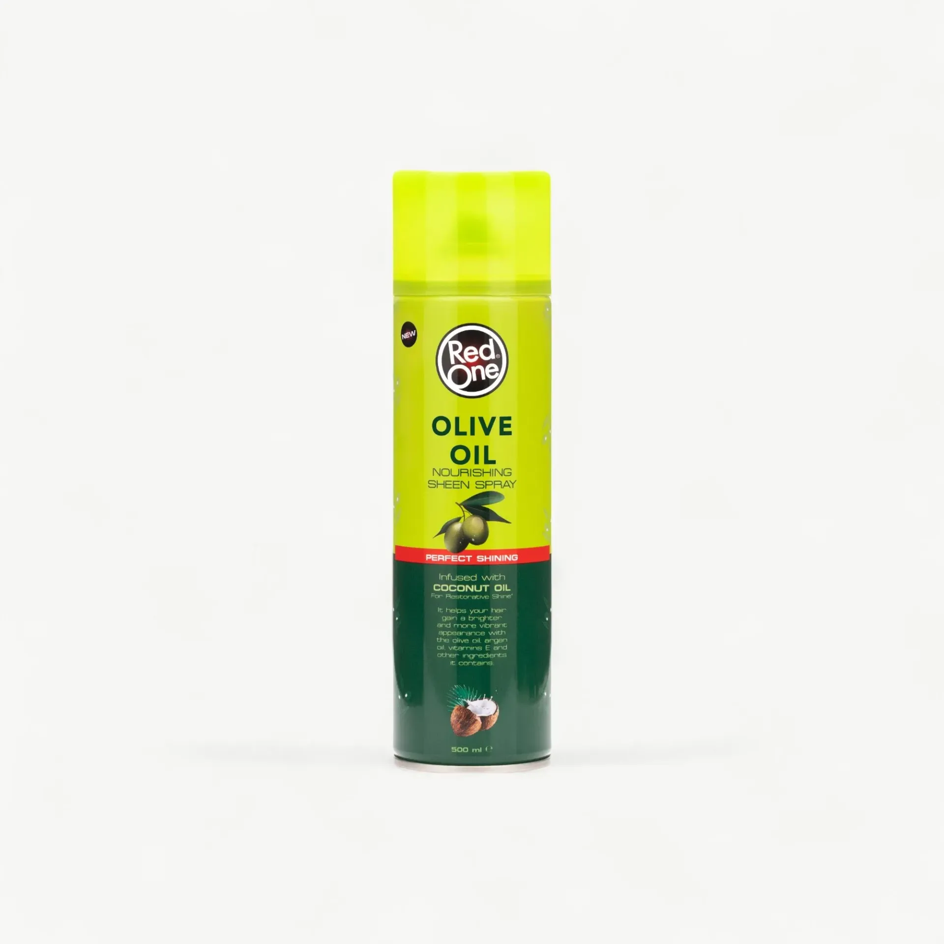 Redone - Hair Spray Brillo Nutritivo con Aceite de Oliva y Coco 500 ml