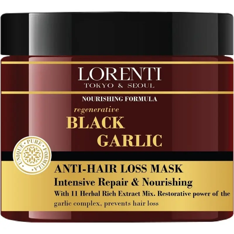 [ART00042] Lorenti - Mascarilla Capilar con Extracto de Ajo Negro 500 ml